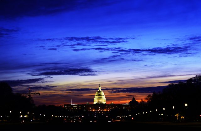 The Capitol at blue hour · 01